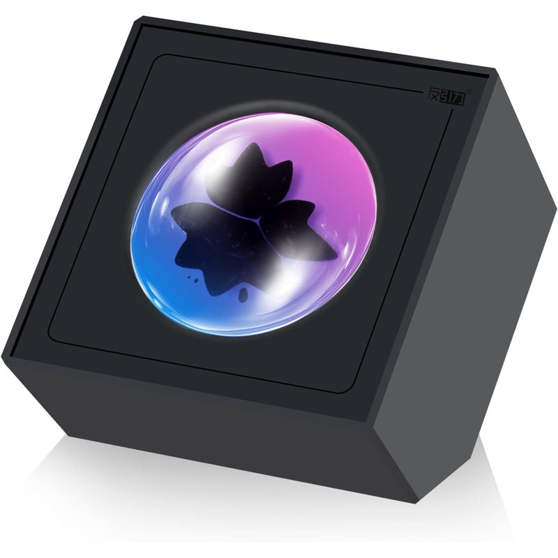 Ferrofluid Music Visualizer Lamp - RGB Dancing Liquid Sculptures Synced To Audio