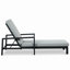 Chaise longue d'extérieur en métal Hoyt-460084292-534516076