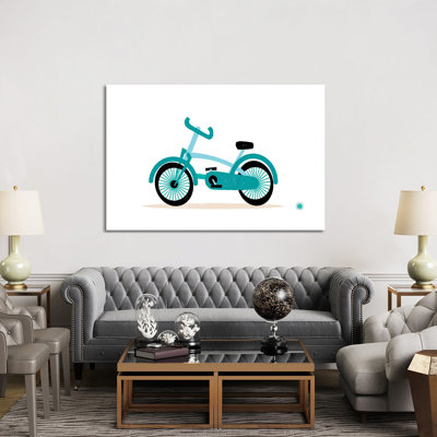 Bicycle 1 Piece Wrapped Canvas Wall Art