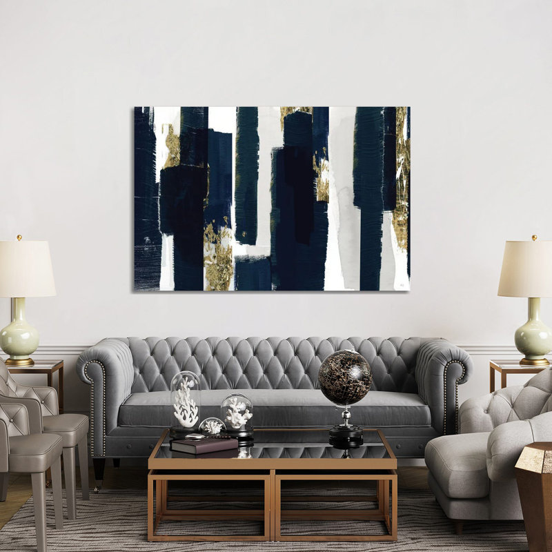 Brooklyn Walk 1 Piece Wall Art on Canvas, 20.32 cm H x 30.48 cm W, No Frame