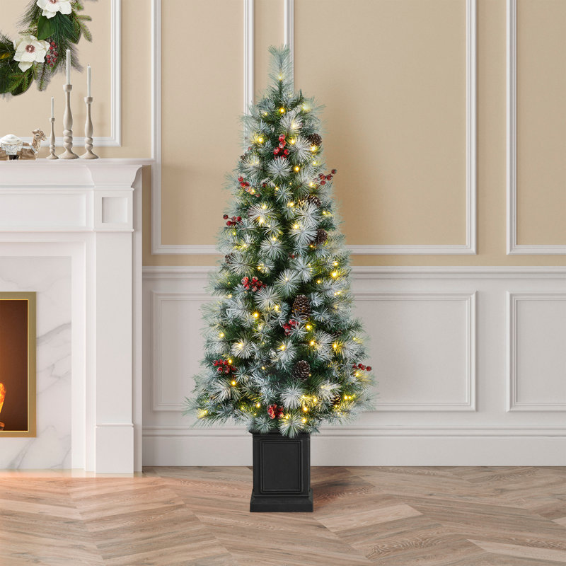 Arbre de Noël artificiel avec lumières DEL Heyden, 5'