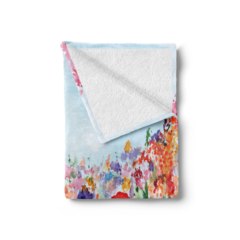 Hand Woven Throw Blanket, 60" x 80"