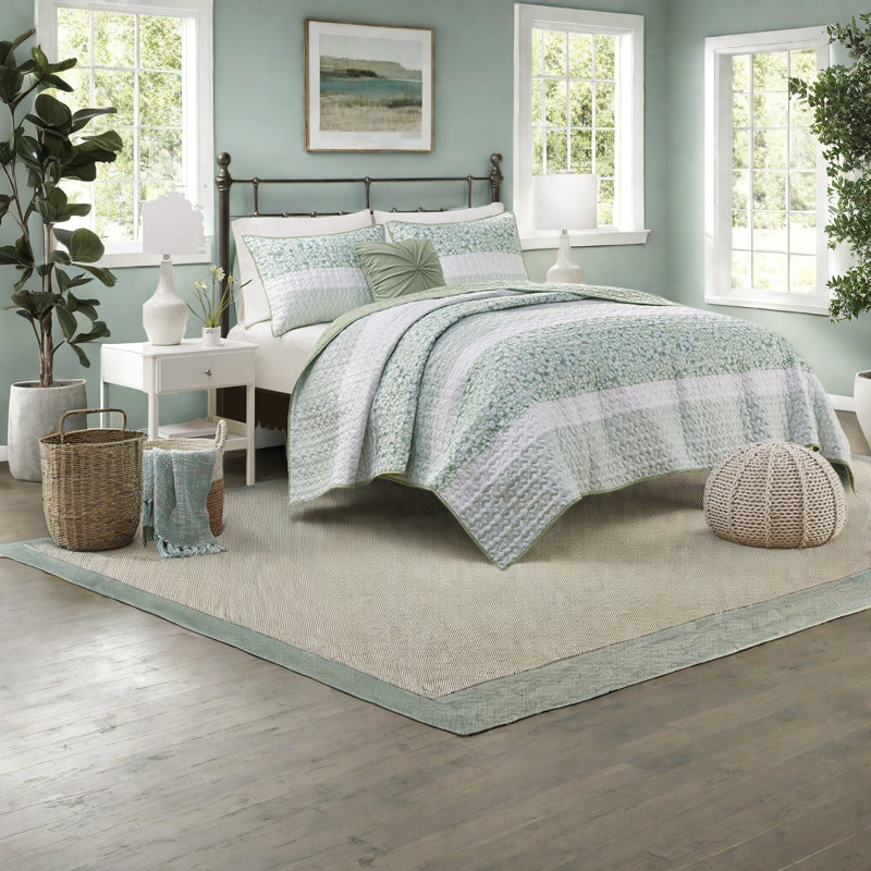 Elegant King Bedding Sets, Hypoallergenic Polyester, Farmhouse Style For Home Comfort