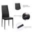 Nasyamah 47cm H Tufted Cotton Upholstered Metal Upholstered Back Side Chair in Black