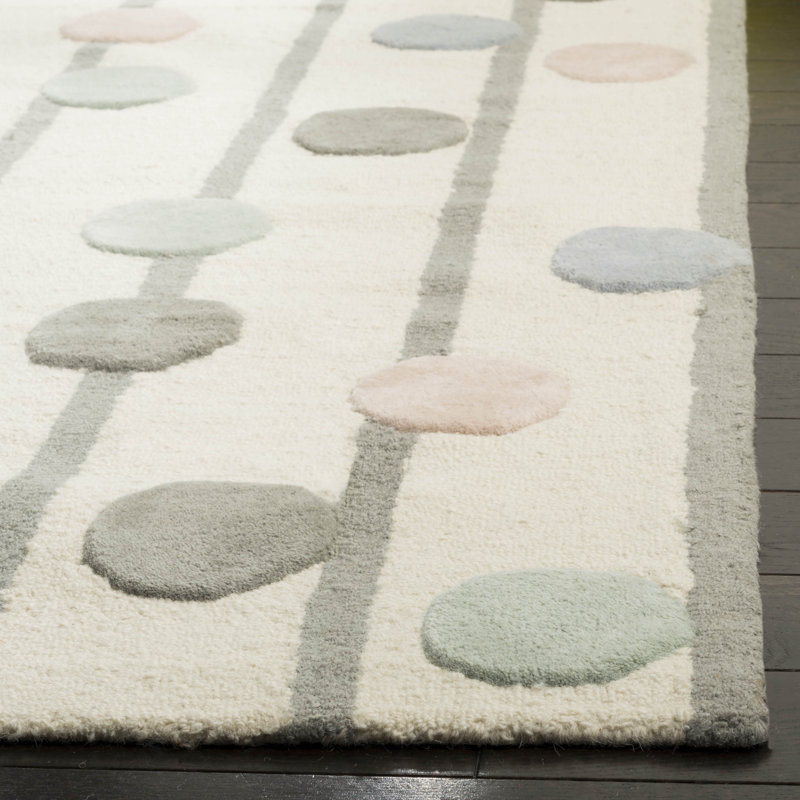 Tapis en laine touffeté à la main Santario, Rectangle de 10 pi x 14 pi