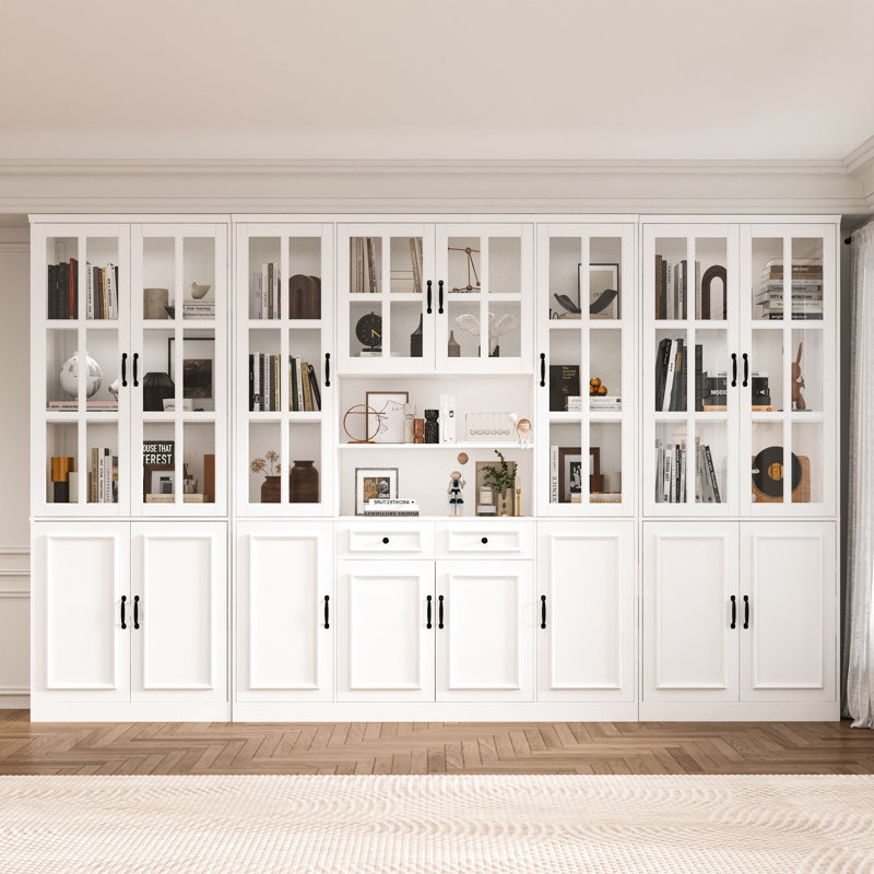 126" W Large Pantry Cabinet Buffet Table