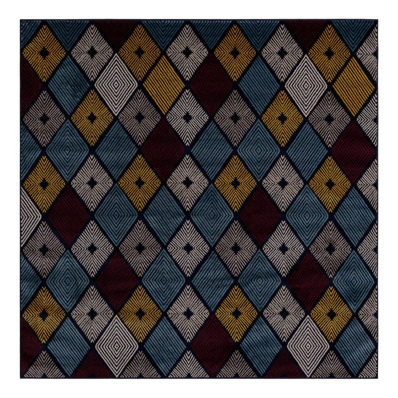 Konya Botkins Rug, Square 7'10"
