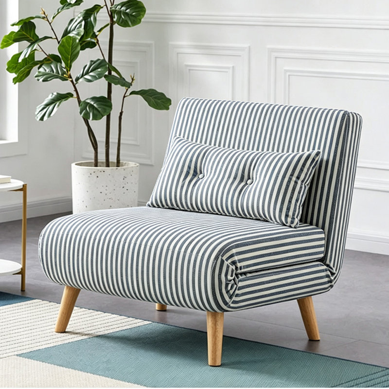 Aldeen Velvet Convertible Chair