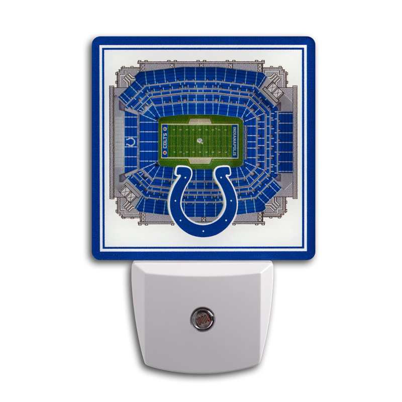 NFL Indianapolis Colts Stadium View Night Light