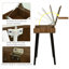 Ensemble coiffeuse avec tabouret et miroir Philon