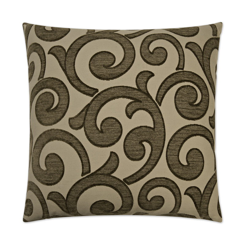 Key Pillow Cover & Insert, Taupe, Square 24"