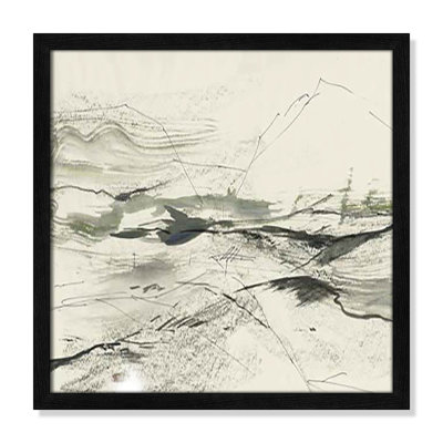 Green Sketches Print