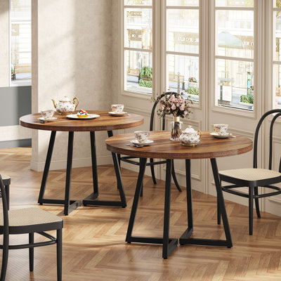 31.5" Round Dining Table for 2 (Set of 2)