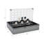 Iron, MDF, and Resin Classic Strategy Board Game with Modern Acrylic and Wood Design-113529297