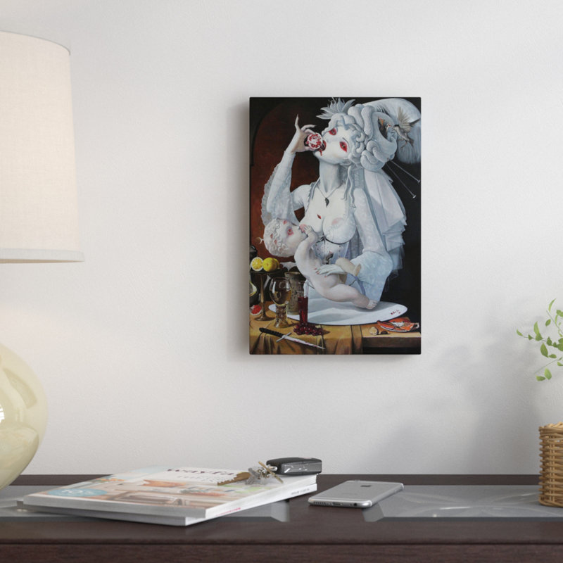 « the poursuite of joie », impression sur toile, H 18 po x l 12 po x P 1,5 po, Toile tendue, Pas de tapis