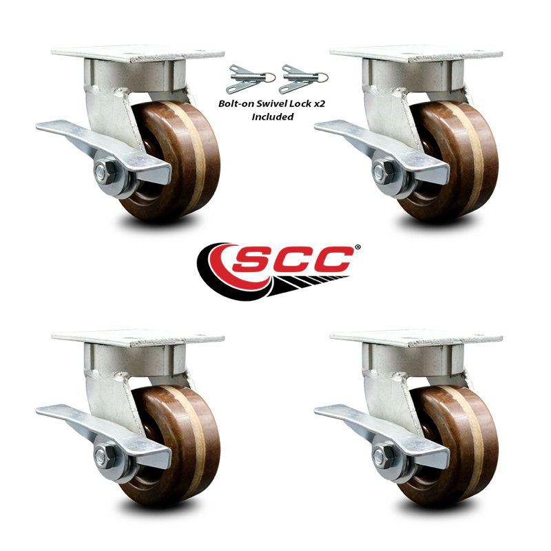 Kingpinle High Temp Caster Set