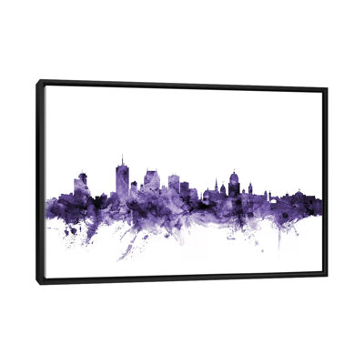 «Québec, Canada Skyline» par Michael Tompsett, impression sur toile tendue