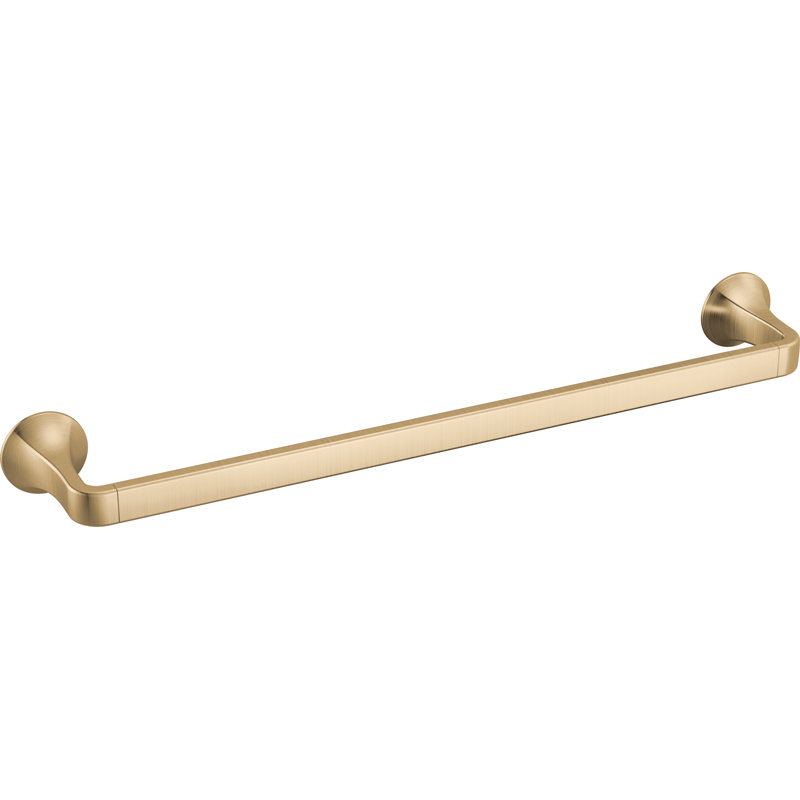 18" Towel Bar, 2" H x 20" W x 3.13" D, Champagne Bronze