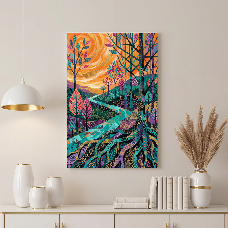 Art mural sur toile, H 24 po x l 18 po