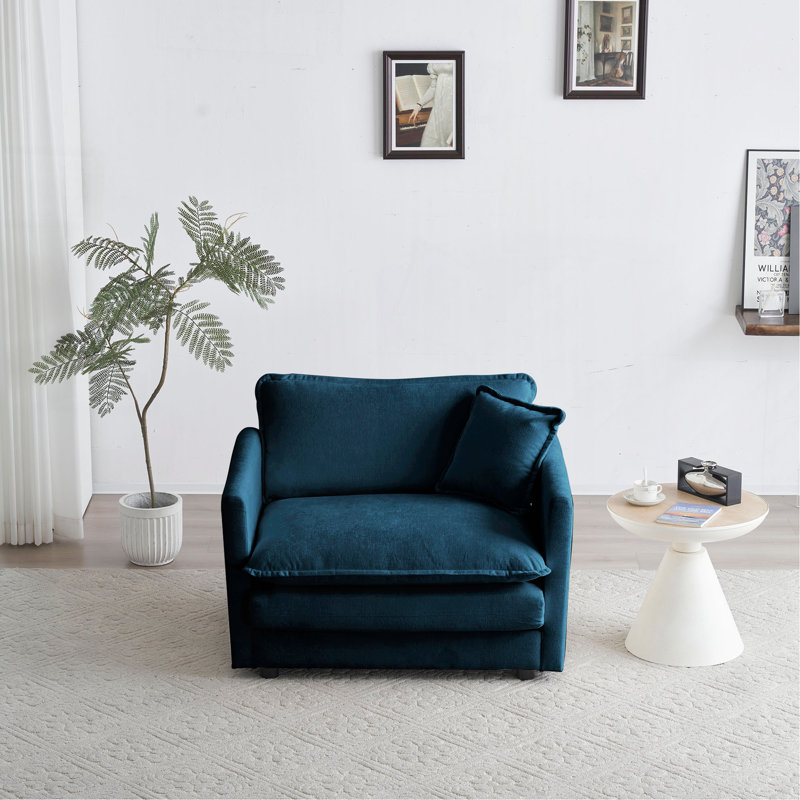 Fauteuil de lecture Comfy, Bleu