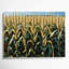 «Farm Corn Stalks», art mural sur toile brune-1663272982
