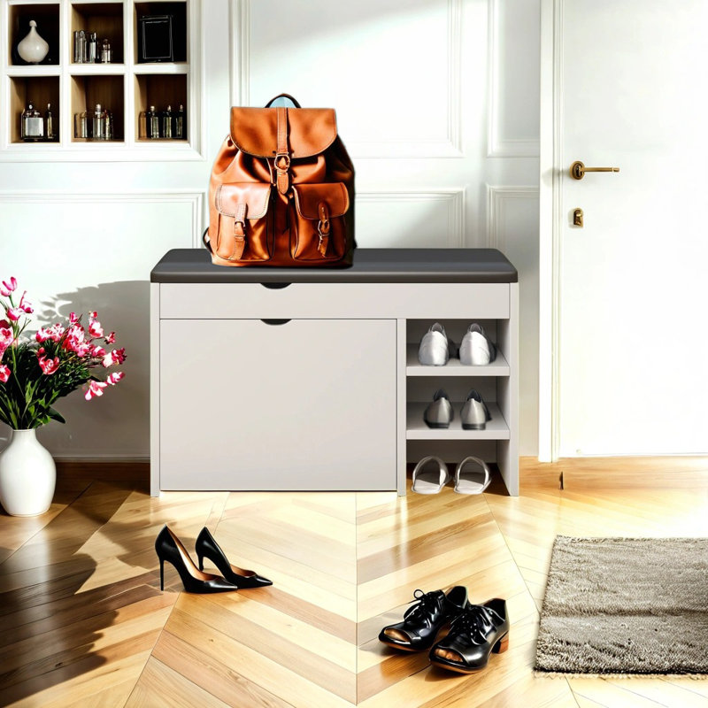 12 paires de rangement pour chaussures, Blanc ; noir