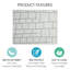 Tapis de séchage super absorbant