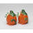 Whisker Pumpkin Cat Salt And Pepper Shaker Set