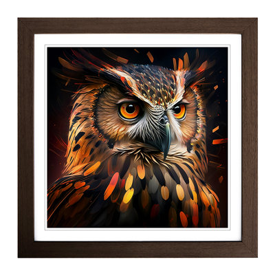 Owl - Framed Print