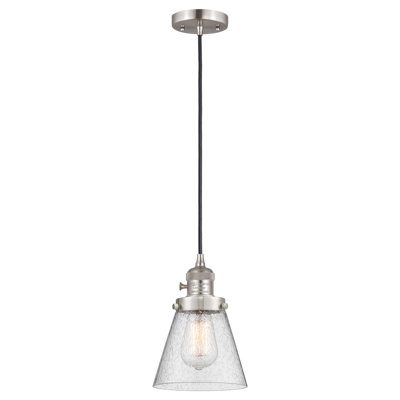 Luminaire suspendu en forme de globe à 1 lumière Angjelina