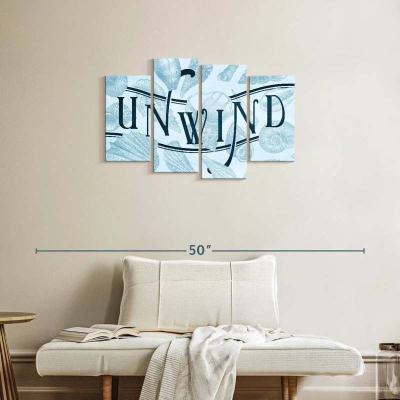 Kema Unwind Shells, 22" H x 36" W