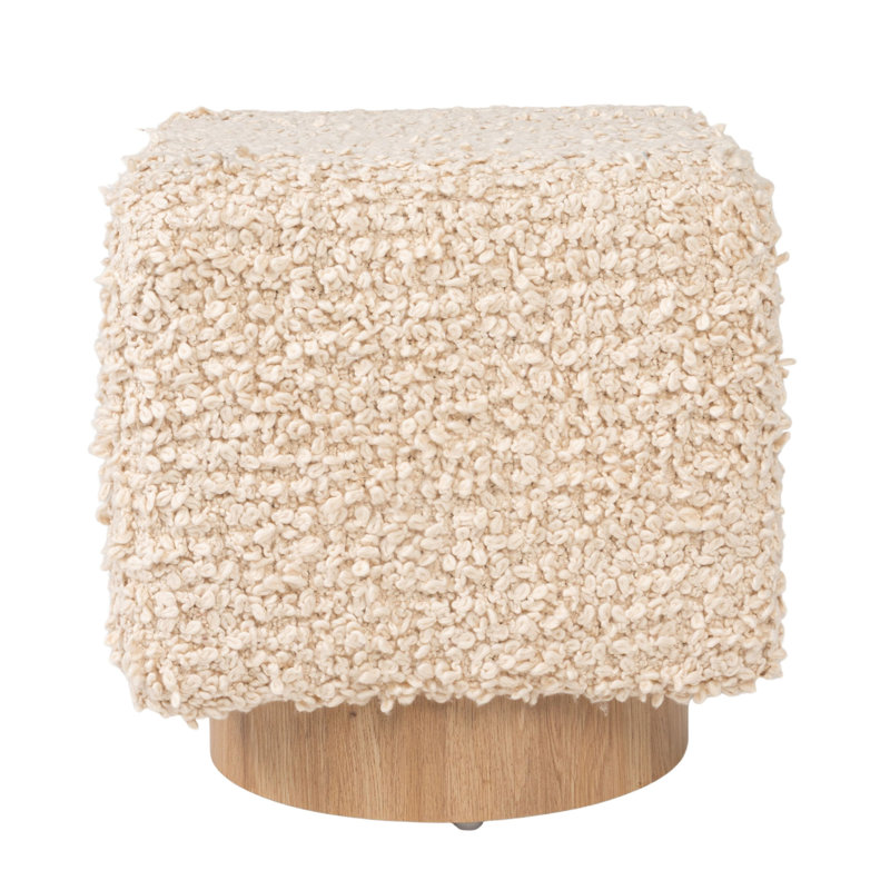 Tabouret rembourré Boucle