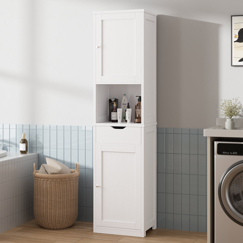  Ellory Freestanding Bathroom Cabinet, White