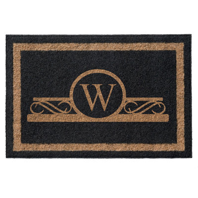 Blythdale Personalizable Non-Slip No Pattern Doormat