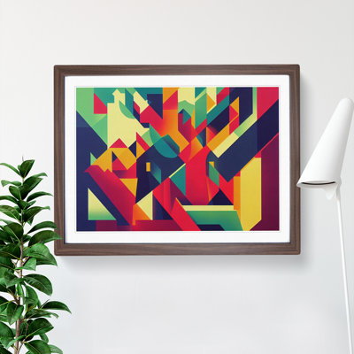 Abstract Art Vol.1 1 Piece Single Picture Frame Painting