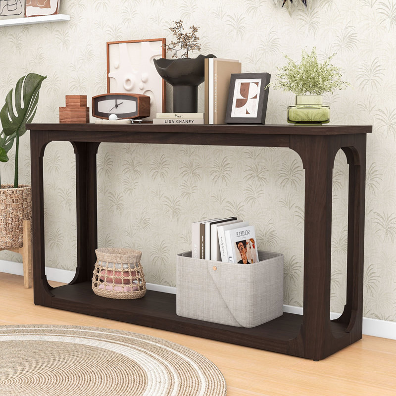 Console Elegance avec découpes à arche ouverte