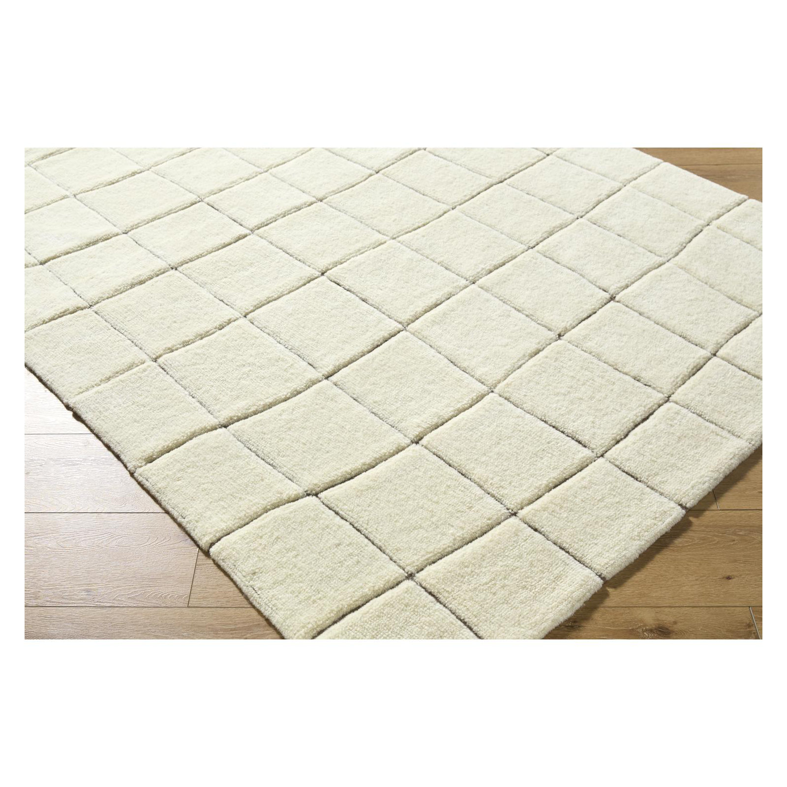 Millside Machine Washable Hand Tufted Rug, Rectangle 6' x 9'