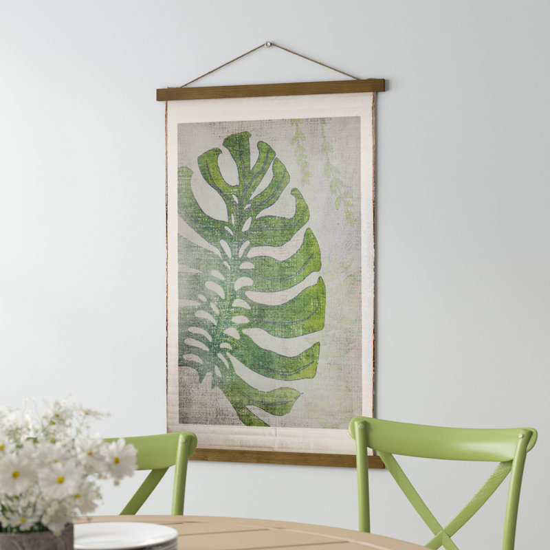 Leaf Scroll Tapestry