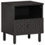 Belia 40cm W Iron Bedside Table-2119546616-2095102122