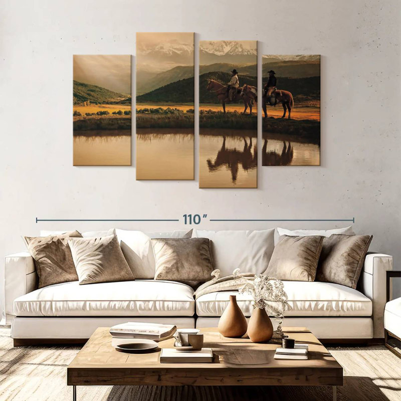 Lelar Rays On The Peak, 54" H x 84" W