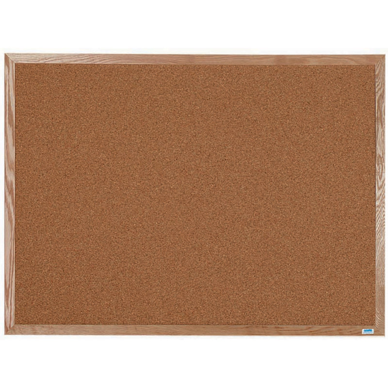 Wall Cork Small - 2' - 4' Bulletin Board, 3' H x 4' W, Light Brown