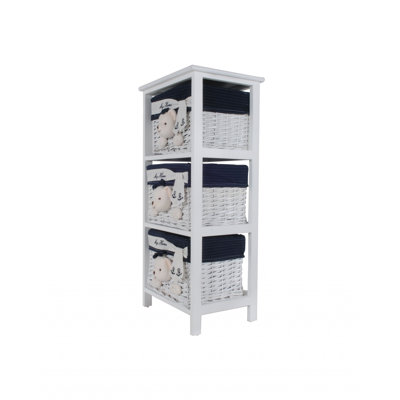 Adhara 3 Drawer Storage Chest