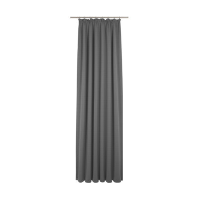 Salley Pinch Pleat semi transparent Single Curtain
