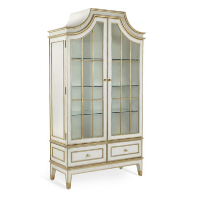 Vallejo Lighted China Cabinet