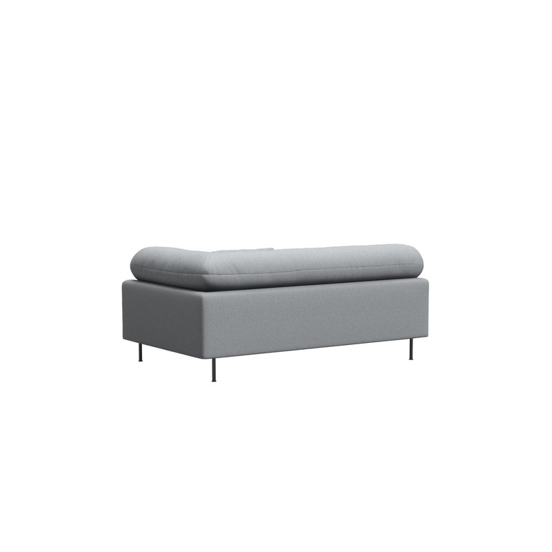 Collar Open End Right (Arm Left), Left Hand Facing, Polyester, Light Gray