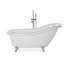 Jodha 1700mm x 800mm Soaking Acrylic Bathtub