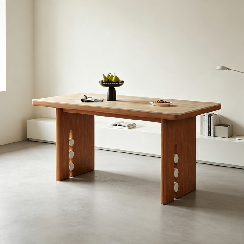 Bureau rectangulaire en fritté Durable Stonel, H 29,52 po x l 62,99 po x P 31,49 po