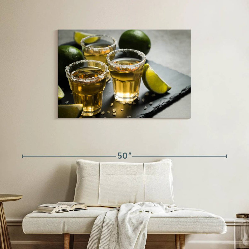 Yarlin Mexican Tequila Drinks, 26" H x 39" W