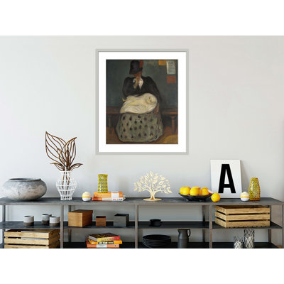 Inheritance by Edvard Munch -Framed Giclee Print
