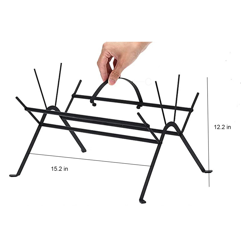 Metal Free Standing Magazine Rack